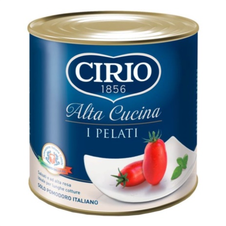 POMODORO PELATI CIRIO ALTA CUCINA 3x3