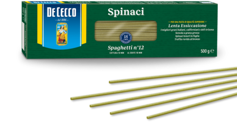 SPAGHETTI CON SPINACI 20x0,500