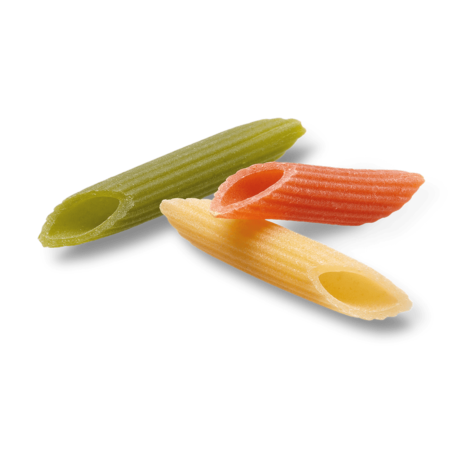 PENNE LISCE TRICOLORE 12x0,500