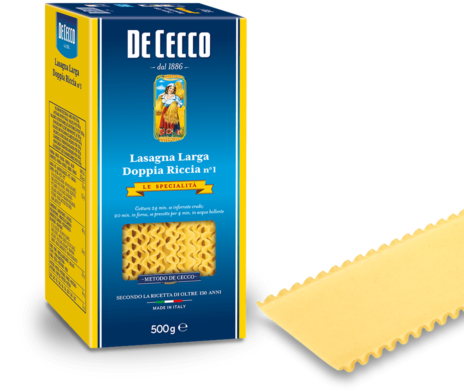 LASAGNA DOPPIA RICCIA 24x0,500