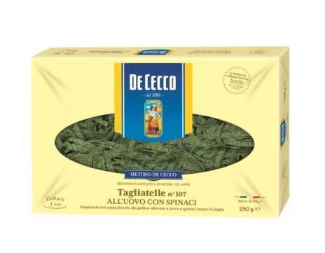 TAGLIATELLE SPINACI 12x0,250