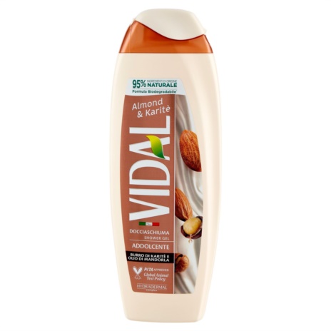 VIDAL DOCCIASCHIUMA ALMOND&amp;KARITE&#39;  ML.250