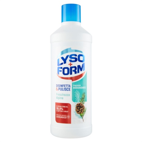 LYSOFORM DETERSIVO PAVIMENTO FRESC. ALPINA LT.1,1