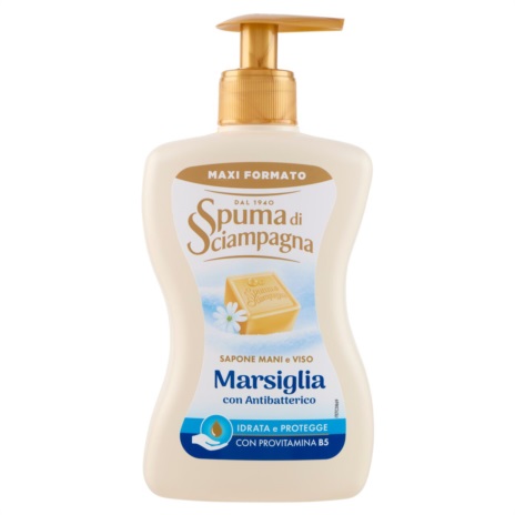 SPUMA DI SCIAMP. SAPONE liquido  MARSIGLIA dispencer  ML.430x12 