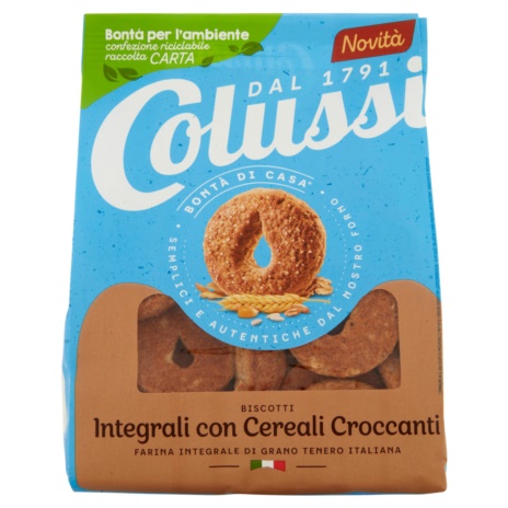 COLUSSI BISCOTTI INTEGRALI 500Gx8