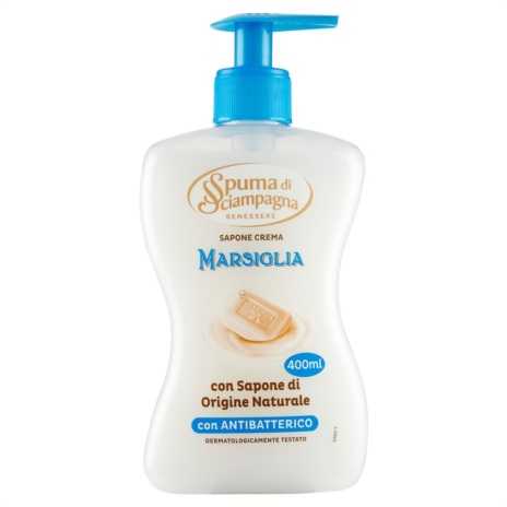 SPUMA DI SCIAMP. SAPONE liquido  MARSIGLIA dispencer  ML.400x6