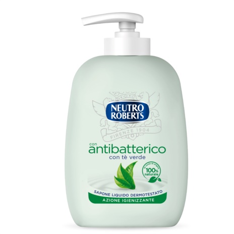 ROBERTS SAPONE LIQUIDO ANTIBATTERICO EROGATORE ML.200