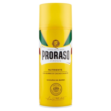 PRORASO SCHIUMA BARBA NEUTRA GIALLA  ML.400