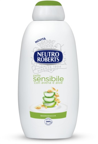 ROBERTS BAGNO SCHIUMA PELLI SENSIBILI  AVENA e ALOE  ML.600
