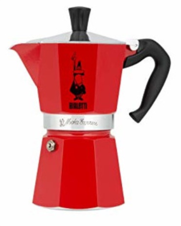 CAFF.MOKA COLOUR ROSSO 06x3tz