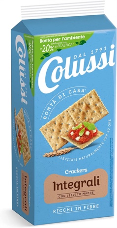 COLUSSI CRACKERS INTEGRALI 500Gx10