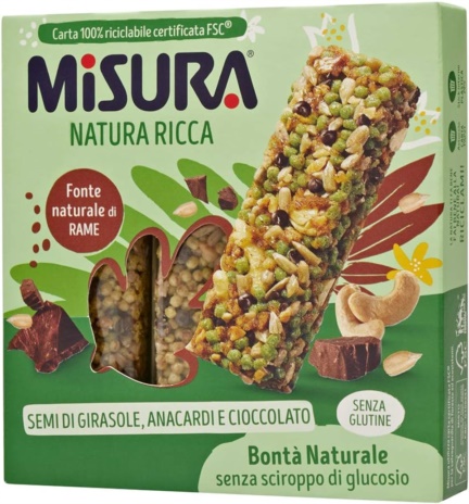 MISURA BARRETTE SENZ ZUCC CIOCCO  120Gx10