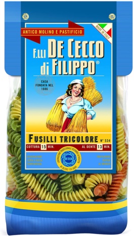 FUSILLI TRICOLORE gourmet 12x0,500