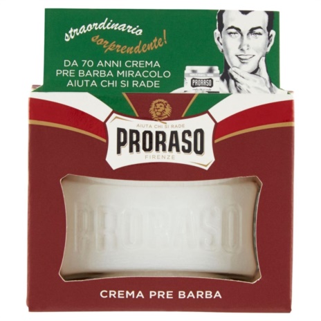 PRORASO CREMA PREPARAZIONE  BARBA ROSA ML. 100