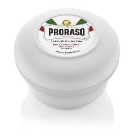 PRORASO SAPONE BARBA  BIANCA  ANTI-IRRITAZIONE CIOTOLA ML.150