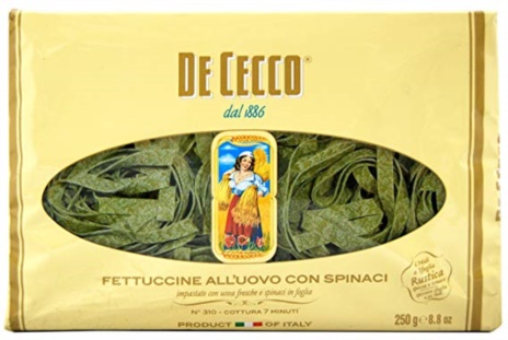 FETTUCCINE SPINACI 12x0,250