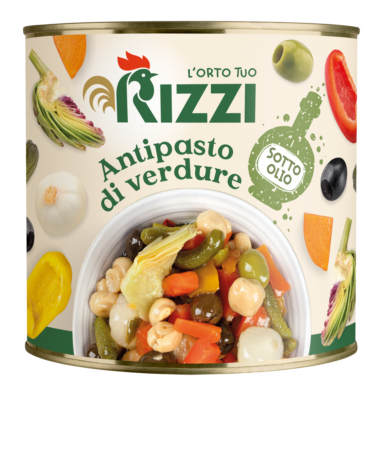 ANTIPASTO VERDURE IN OLIO RIZZI 06x3 kg