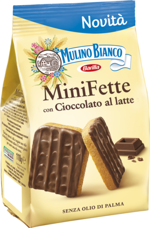 MINI FETTE CIOCCO LATTE 10x0,110