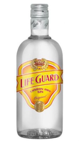 LIFE GUARD LONDON GIN 06x0,700