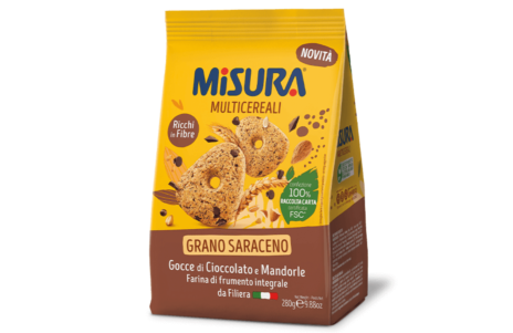 MISURA BISCOTTI MULTICEREALI GOCCE 280Gx10