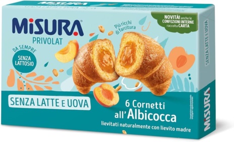MISURA CORNETTO PVL ALBICOCCA 298G x8