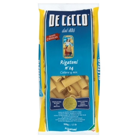 RIGATONI DE CECCO 24x0,500