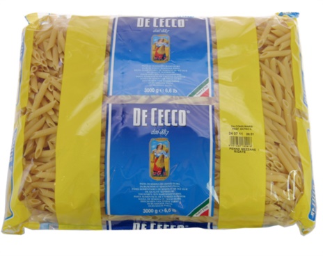 PENNE RIGATE DE CECCO KG.3x4