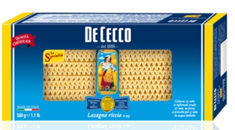 LASAGNA DOPPIA RICCIA 12x0,500