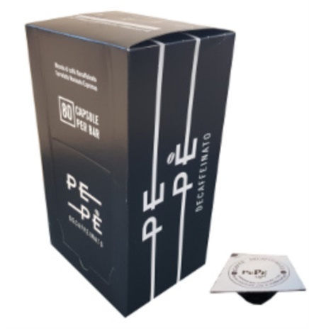 PEPE&#39; CAFFE&#39; DECAFFEINATO 12x80 x gr.6,25