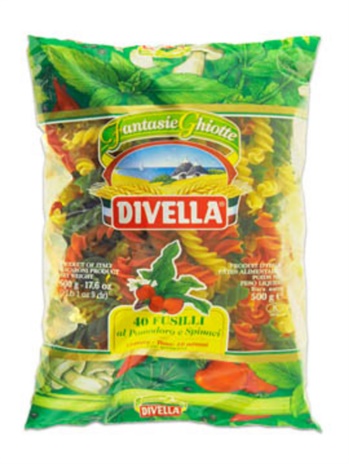 FUSILLI POMOD-SPINACI 24x0,500