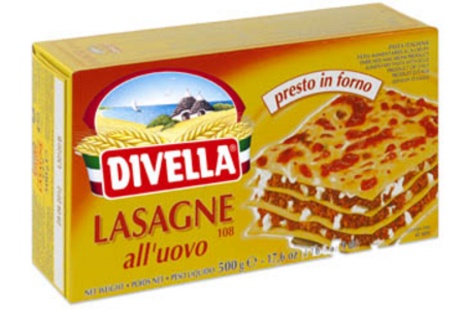 LASAGNE UOVO N.108 12x0,500