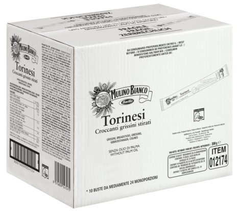 GRISSINI TORINESI M.B.10 Conf. x0,350 (1 conf.x24 monoporzioni)