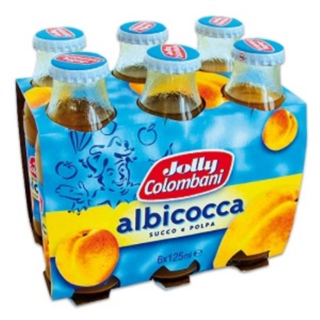 SUCCHI JOLLY ALBICOCCA ML.125x6x8