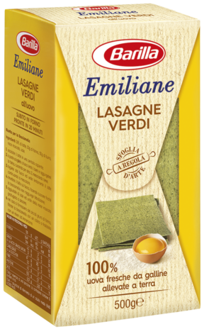 LASAGNE VERDI BARILLA 15x0,500