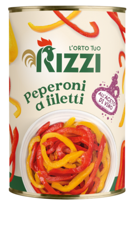 PEPERONI FILETTI R/G RIZZI Kg.5x3