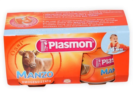 OMO MANZO PLASMON 2x80gr.x12