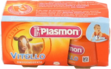 OMO VITELLO PLASMON 2x80gr.x12