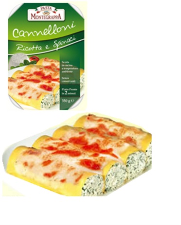 CANNELLONI RIC+SPINACI12x0.350