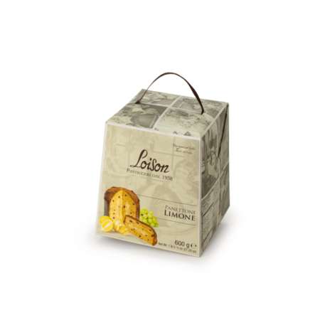 PANETTONE LIMONE CON UVETTA gr. 600 x 12 