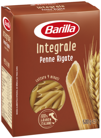 PENNE RIGATE INTEGRALI 14x0,500