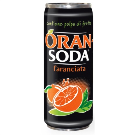ORANSODA  LATTINA 24x0,330