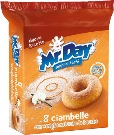 CIAMBELLA VANIGLIA  (8x40gr.) x 8