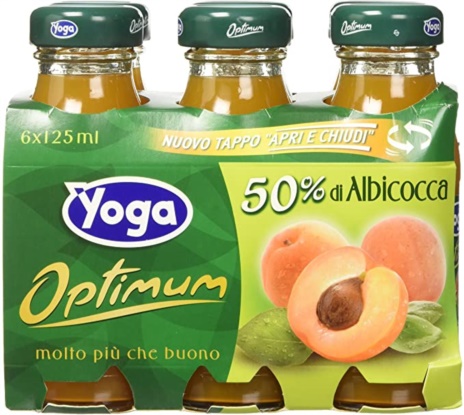 SUCCHI YOGA ALBICOCCA 48x0,125