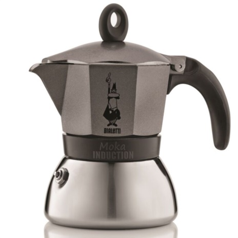 CAFF.MOKA INDUCT GREY 04x3tz