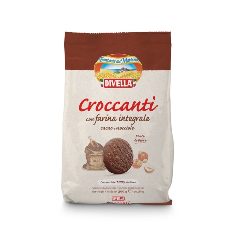 CROCCANTI INT.CACAO NOCCIOLA 18x0,300