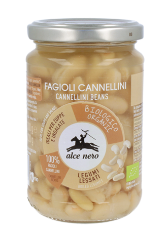 FAGIOLI CANNELLINI LESSATI BIO 12x0,300