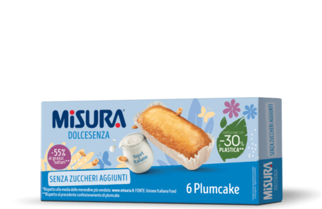 MISURA PLUMCAKE YOGURT DOLCESENZA  190Gx12
