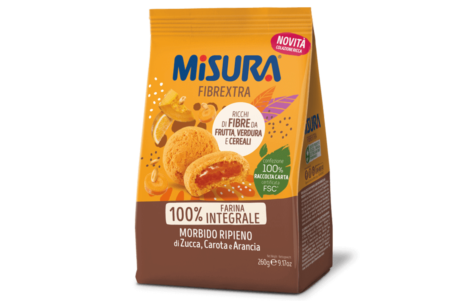 MISURA BISCOTTI FE RIPIENI ARANCIONI 260Gx8