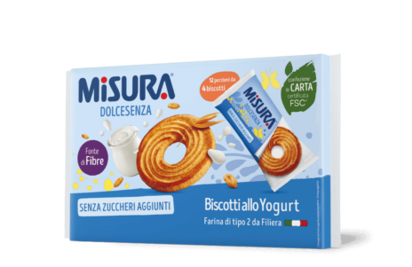 MISURA BISCOTTI D.ESENZA YOGURT 400Gx12