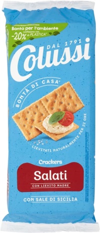 COLUSSI CRACKERS SALATI 500Gx10